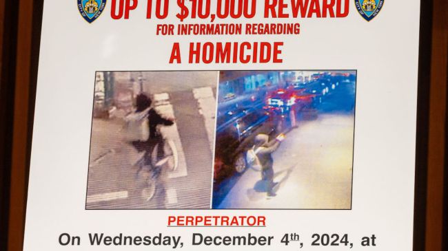 Luigi mangione reward poster