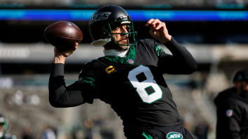 Aaron Rodgers Gives Terrible Excuse For Overthrowing Wide Open Garrett Wilson In End Zone