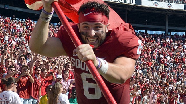Baker Mayfield at Oklahoma