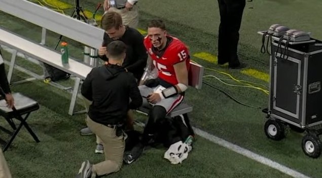 Carson Beck Injury