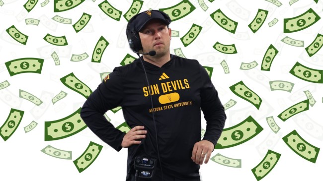 Arizona State football coach Kenny Dillingham