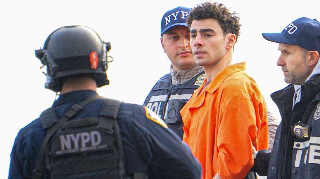 luigi mangione in police custody