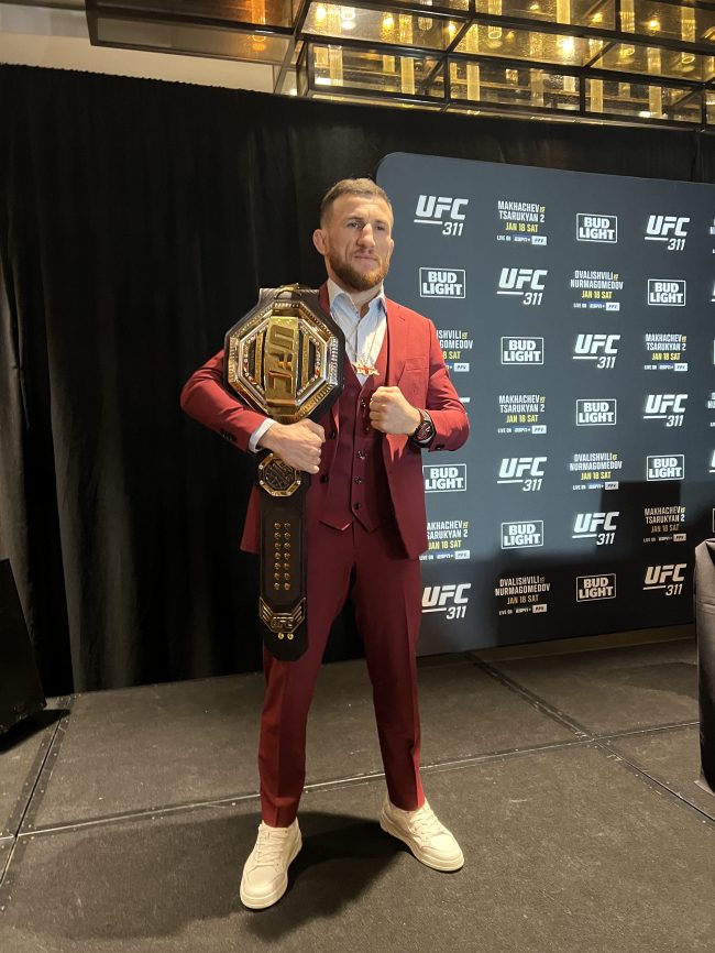 UFC 311 Merab Dvalishvili