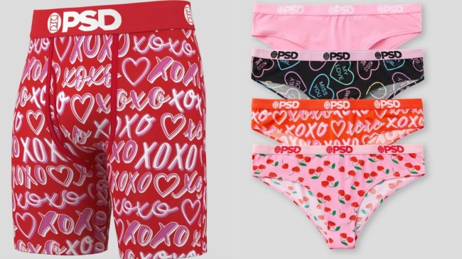 Shop Valentine's Day underwear at PSD