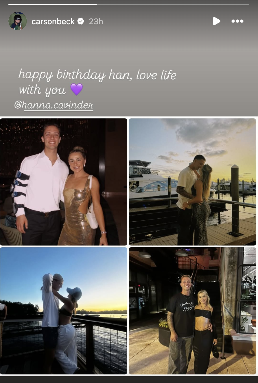 Carson Beck Cavinder