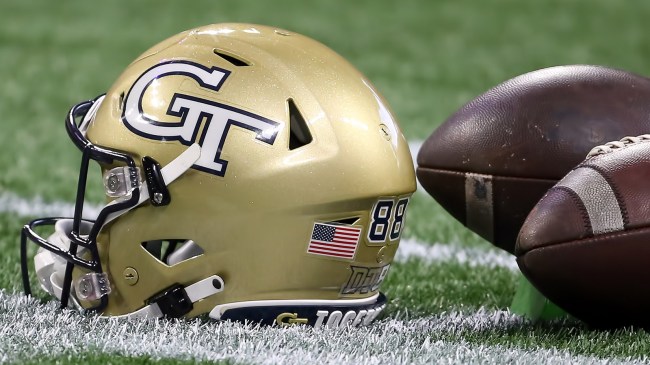 Georgia Tech football helmet