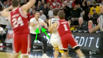 Nebraska Basketball Coach Goes Ballistic When Missed Double Dribble Robs His Team Of Victory