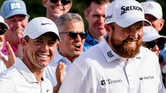 Rory McIlroy and Shane Lowry