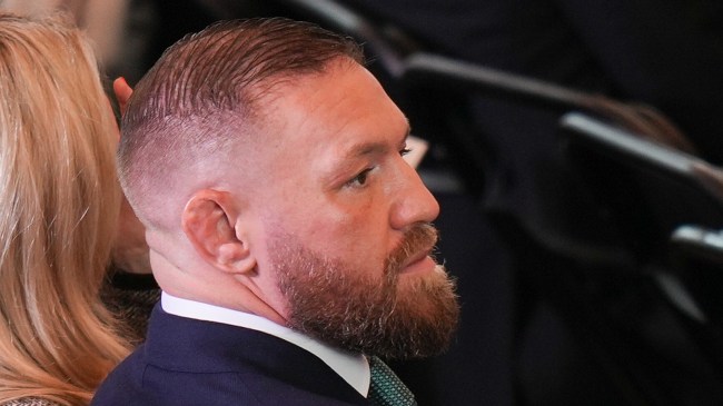 Conor McGregor is seen during inauguration