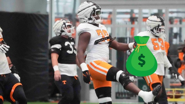 Tennessee football player David Sanders.