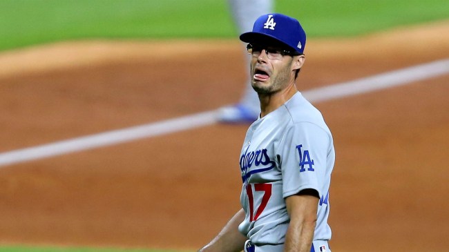 Los Angeles Dodgers relief pitcher Joe Kelly