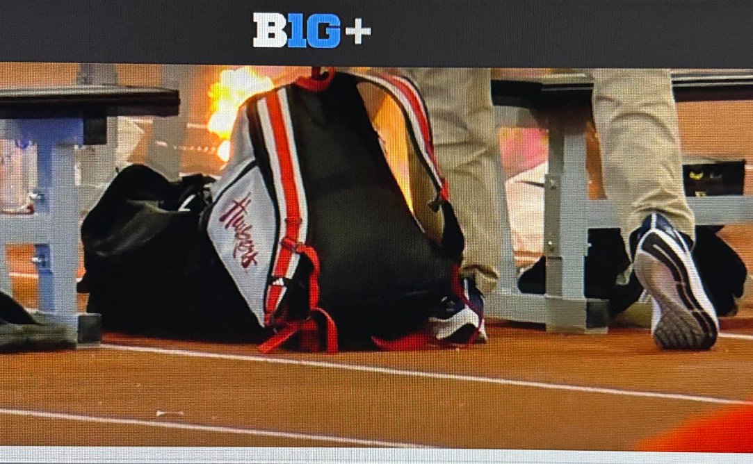Big Ten Track Fire