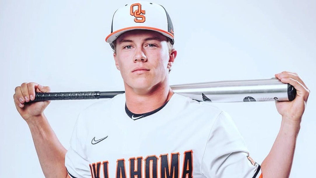 Garrett Shull Oklahoma State Baseball Arms Jacked