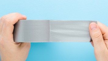 Australian Influencer Hospitalized After Trying To Sprint Through 1,000 Strips Of Duct Tape (Video)