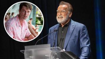 Arnold Schwarzenegger Hilariously Responds To His Son Patrick’s Gross Viral Moment On ‘White Lotus’