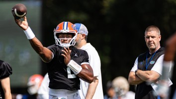 Florida Quarterback DJ Lagway Has ‘Fishy’ Shoulder Injury Limiting Him In Spring Practice