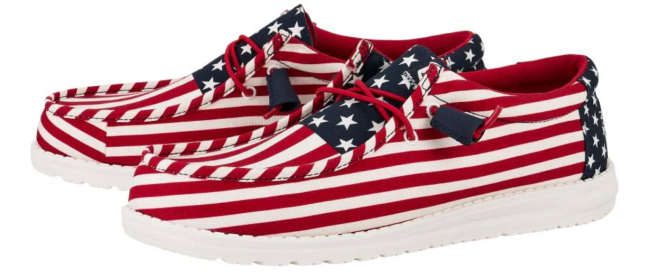 HEYDUDE Wally Americana shoes