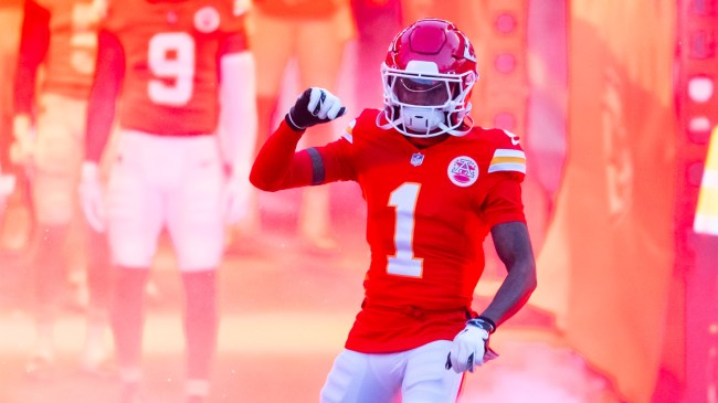 Kansas City Chiefs wide receiver Xavier Worthy