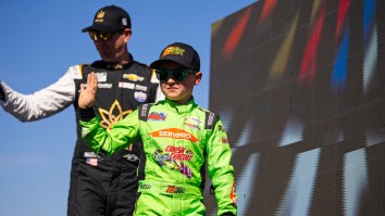 NASCAR Star Kyle Busch Puts Son Brexton In His Place In First Ever Race Between The Two