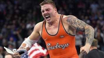 Five-Time NCAA Champion Carter Starocci Snubbed Of Wrestling Heisman By Fan Vote