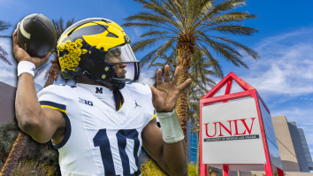 UNLV’s Jacked 235-Pound Quarterback Transfer Alex Orji Still Looks Like An Alien At New Program