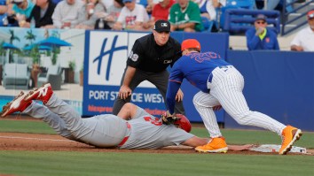 Former First Baseman Keith Hernandez Dumbfounded By First Base Umpire’s Strange Positioning