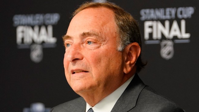 NHL commissioner Gary Bettman