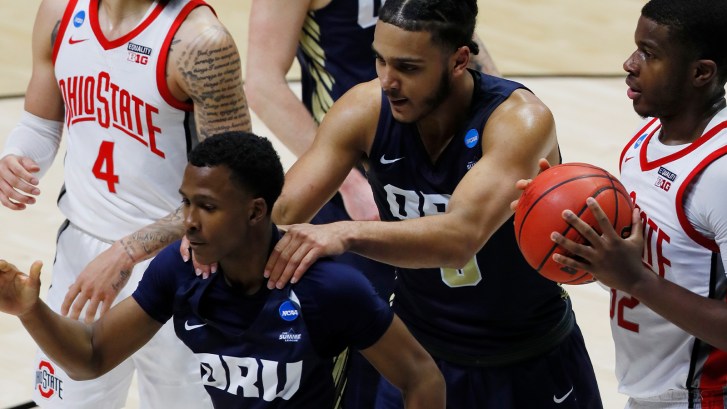Oral Roberts vs Ohio State in 2021 NCAA Tournament