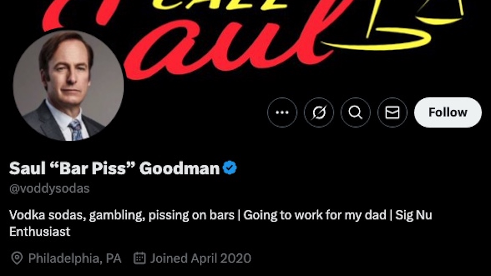 saul goodman burner