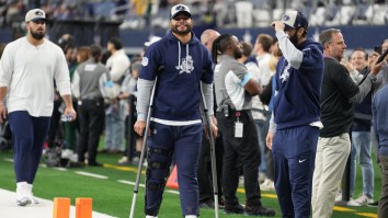 Dallas Cowboys Quarterback Dak Prescott Sends Mixed Message About Hamstring After Surgery