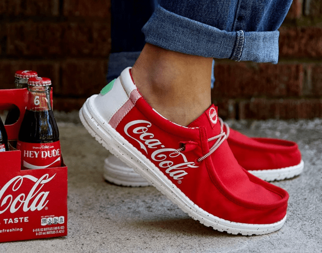 HEYDUDE Wally Coke shoes