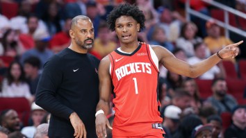 Ime Udoka’s Comments Raise Questions Over Amen Thompson’s Dangerous Foul On Jimmy Butler