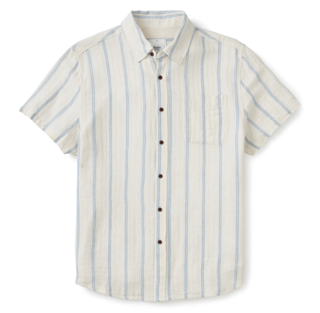 Katin Alan Short Sleeve Shirt; dress like The White Lotus at Huckberry