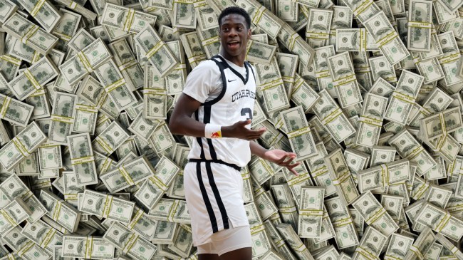 BYU basketball recruit AJ Dybantsa