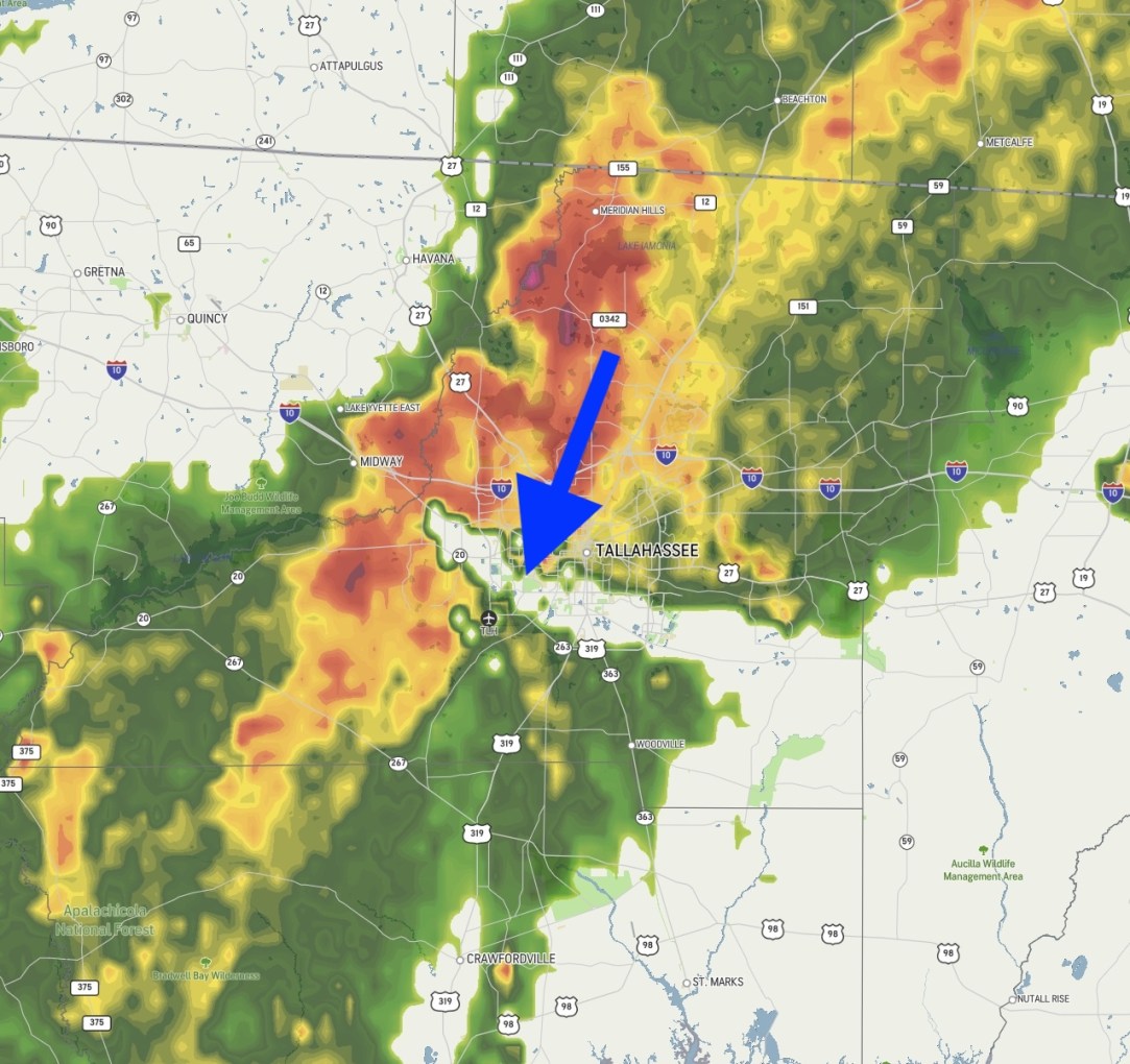 Tallahassee weather maglab magnet florida state