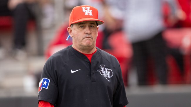 Houston baseball coach Todd Whitting