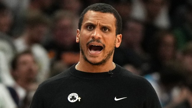 Celtics coach Joe Mazzulla