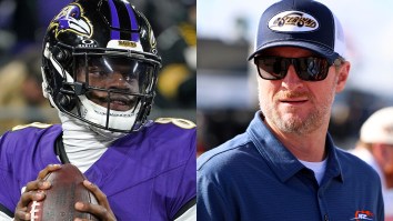 Lamar Jackson Trying To Block Dale Earnhardt Jr. From Trademark Involving The Number 8