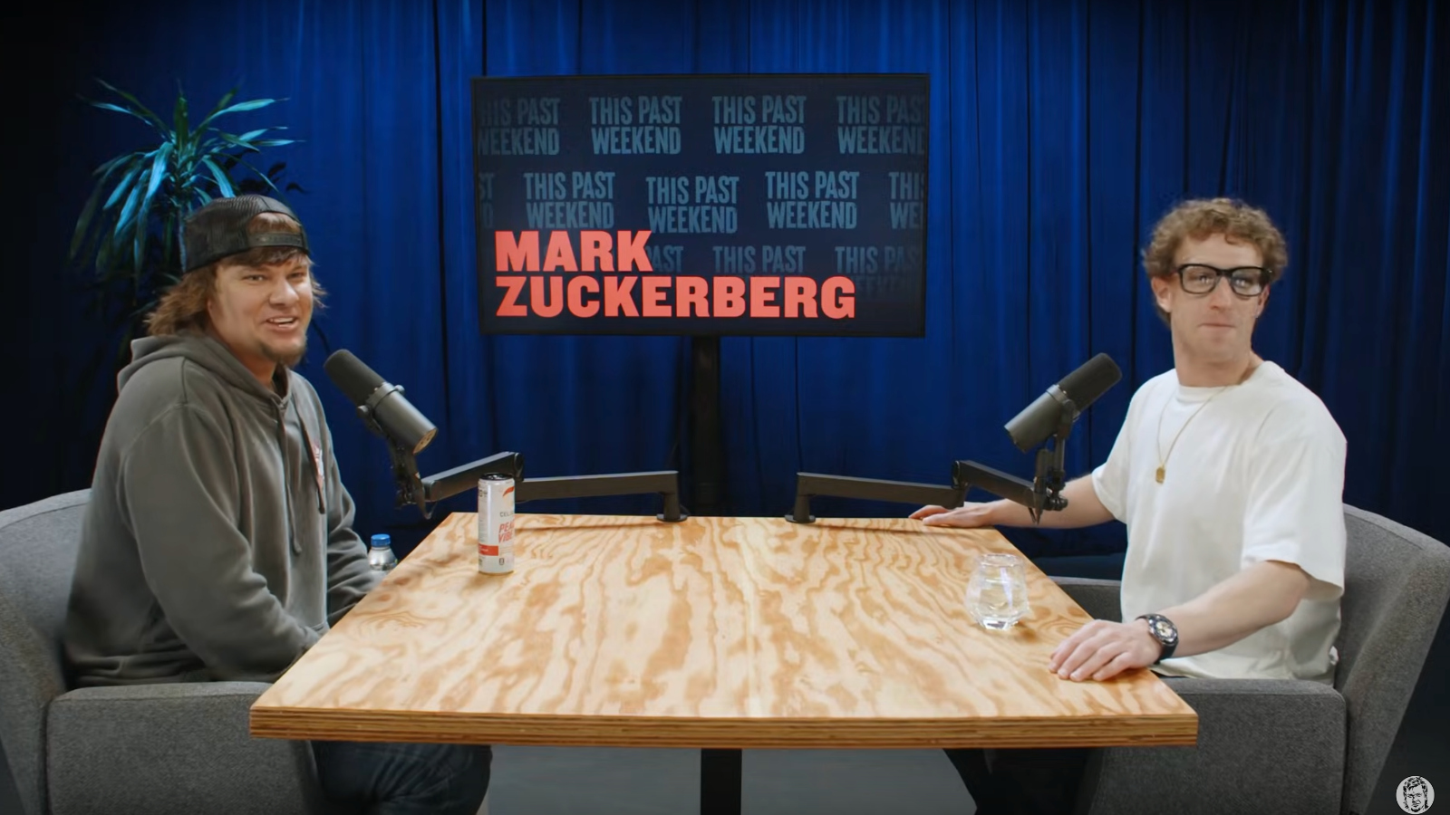 Mark Zuckerberg and Theo Von conversation about coffee, mma, and waymo