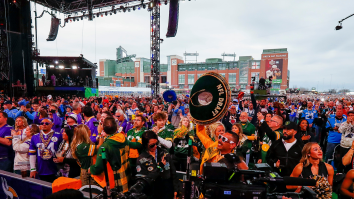 Incomprehensible Video Presents Stark Contrast Between Rowdy NFL Draft And Green Bay Residence