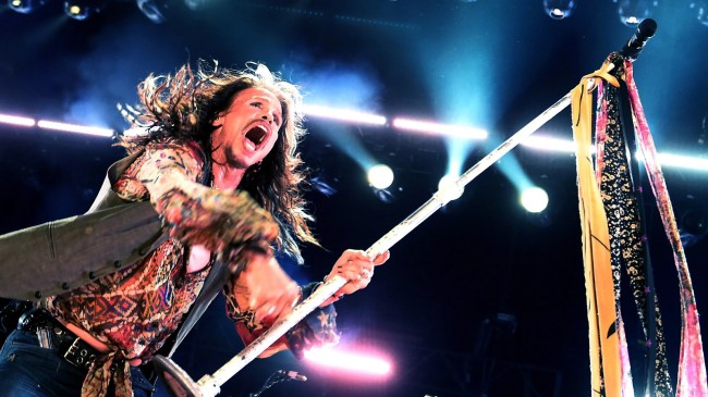 Steven Tyler during Aerosmith show