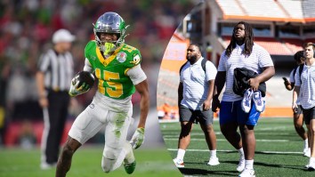 Tampa Bay Bucs’ Newest Players Provide Eye-Popping Visual With Unbelievable 300-LB Weight Difference