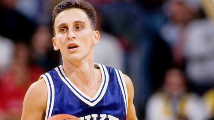 Duke guard Bobby Hurley