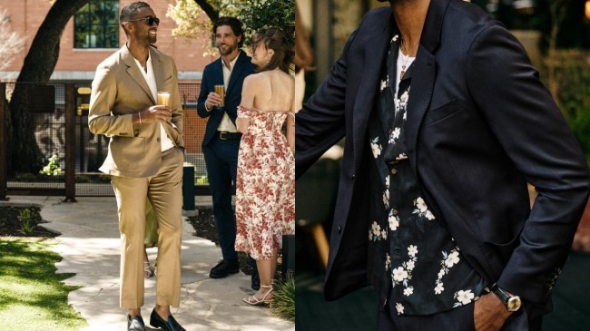 Wills suits for wedding season available at Huckberry