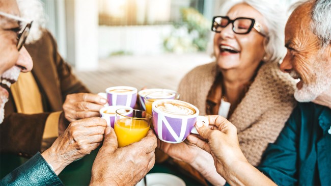 Senior-old-people-group-toasting