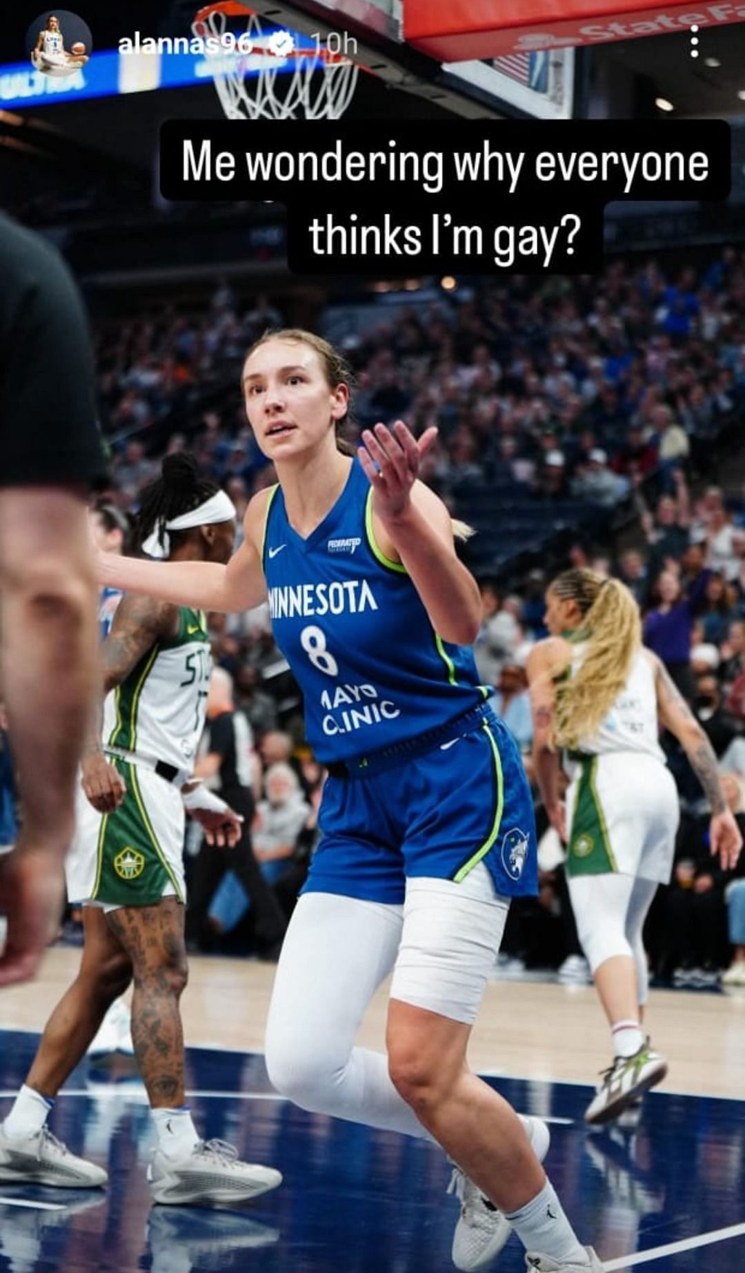 Alanna Smith Gay WNBA