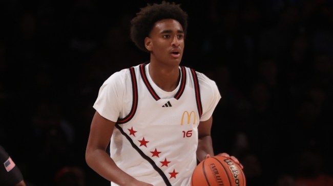 Guard Alijah Arenas at the McDonald's All-American Game.