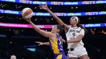 6-Foot-3 Angel Reese Got Embarrassed By 5-Foot-8 Kelsey Plum While Padding Stats With Bad Misses