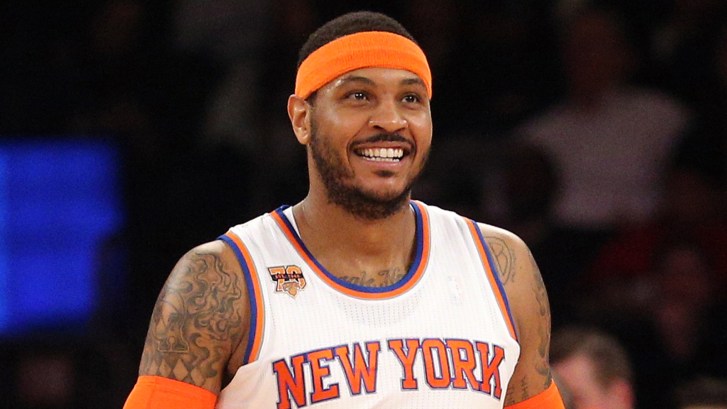 Carmelo Anthony on the Knicks
