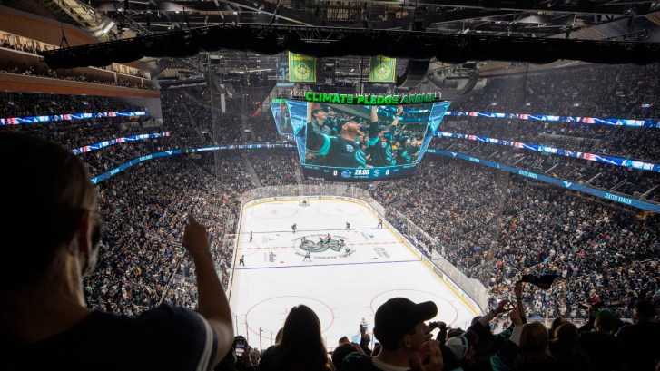 Climate Pledge Arena in Seattle